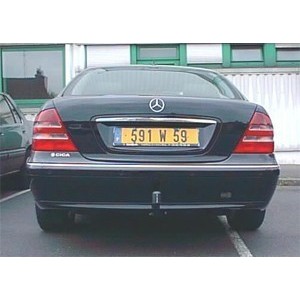 ATTELAGE MERCEDES Classe S 01/2000- (W220) - COL DE CYGNE - attache remorque ATNOR