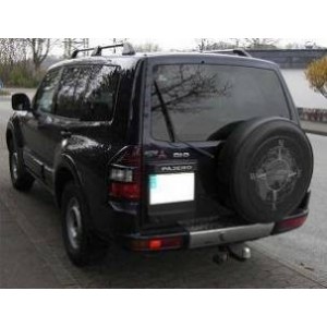 ATTELAGE MITSUBISHI PAJERO 4x4 chassis court (V60) - RDSO demontable sans outil - attache remorque BRINK-THULE