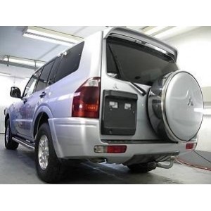 ATTELAGE MITSUBISHI PAJERO 2002-2006 (short wheel base) - COL DE CYGNE - attache remorque BRINK-THULE