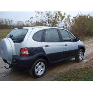 ATTELAGE Renault Megane Scenic RX4 1999- - COL DE CYGNE - attache remorque BRINK-THULE