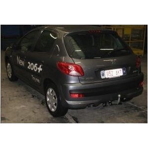 PACK ATTELAGE ET FAISCEAU PEUGEOT 206 PLUS 2009- - col de cygne - attache remorque BRINK