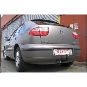 PACK ATTELAGE ET FAISCEAU SEAT LEON hayon 09/2005- (sauf FR/Cupra/Sport) - col de cygne - attache remorque BRINK-THULE