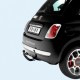 PACK ATTELAGE ET FAISCEAU FIAT 500 hayon 2007- (sauf abarth) - col de cygne - attache remorque BRINK-THULE