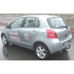 PACK ATTELAGE ET FAISCEAU TOYOTA YARIS 2006-2011 (P90) - col de cygne - attache remorque BRINK-THULE