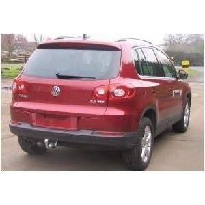 PACK ATTELAGE ET FAISCEAU VOLKSWAGEN TIGUAN 4x4 2007- - col de cygne - attache remorque BRINK