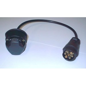 ADAPTABLE DE PRISE POUR ATTELAGE 7 BROHES / 13 BROCHES - Accessoires attelages ATNOR