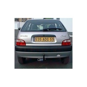 ATTELAGE CITROEN SAXO 1996- - COL DE CYGNE - attache remorque BRINK