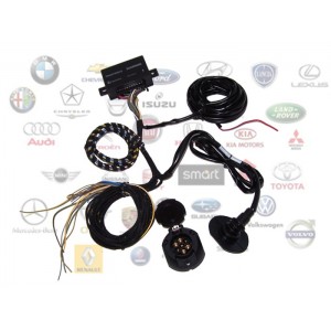 Faisceau specifique FIAT 500 07/2015- 7 Broches montage facile prise attelage