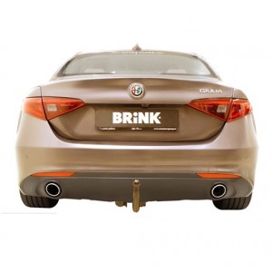 ATTELAGE ALFA ROMEO GIULIA 10/2015- RDSO demontable sans outil - attache remorque BRINK